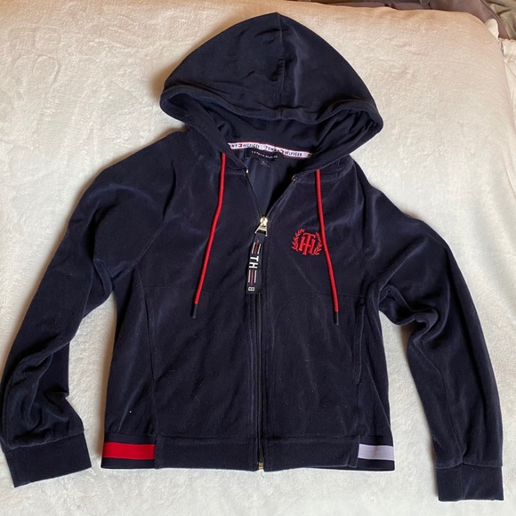 SOLD‼️Tommy Hilfiger Zip-Up Hoodie Jacket - Picture 2 of 5